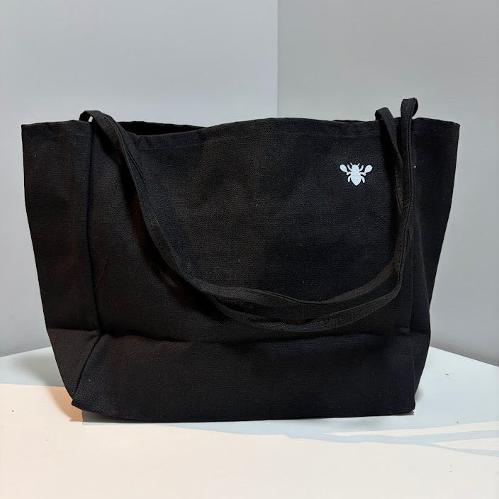 Picklelice Signature Canvas Tote (Black)