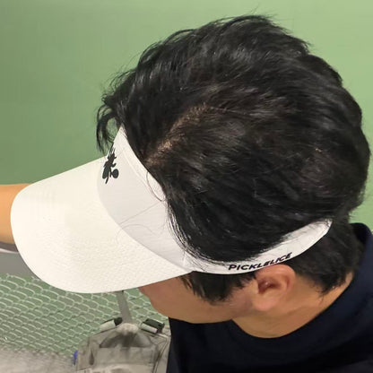 Picklelice Crew Visor (White)