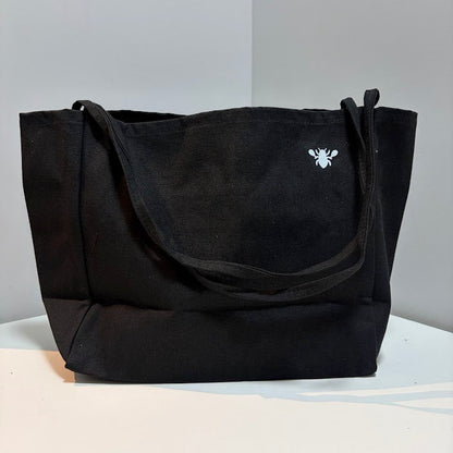 Picklelice Signature Canvas Tote (Black)
