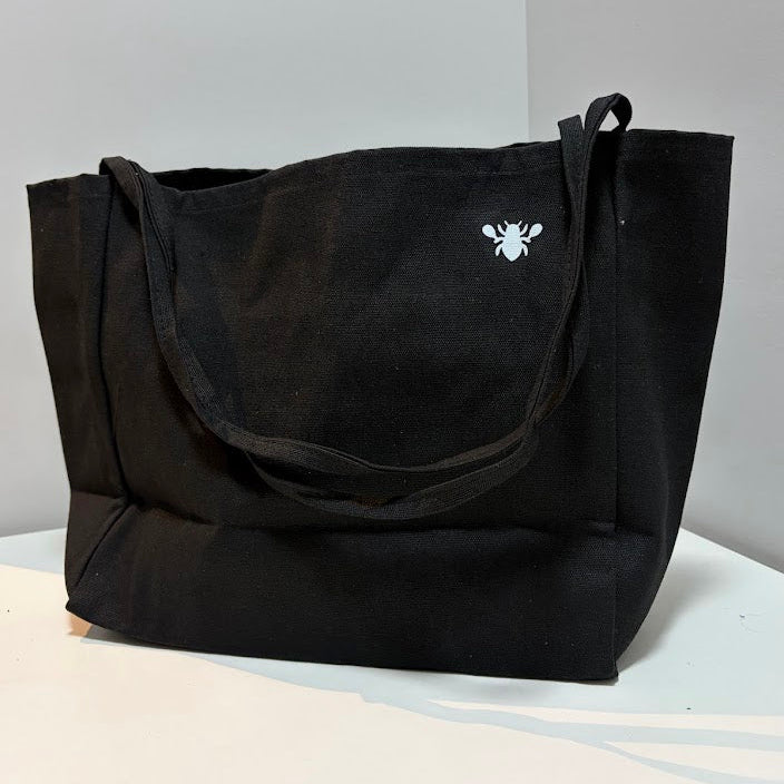 Picklelice Signature Canvas Tote (Black)